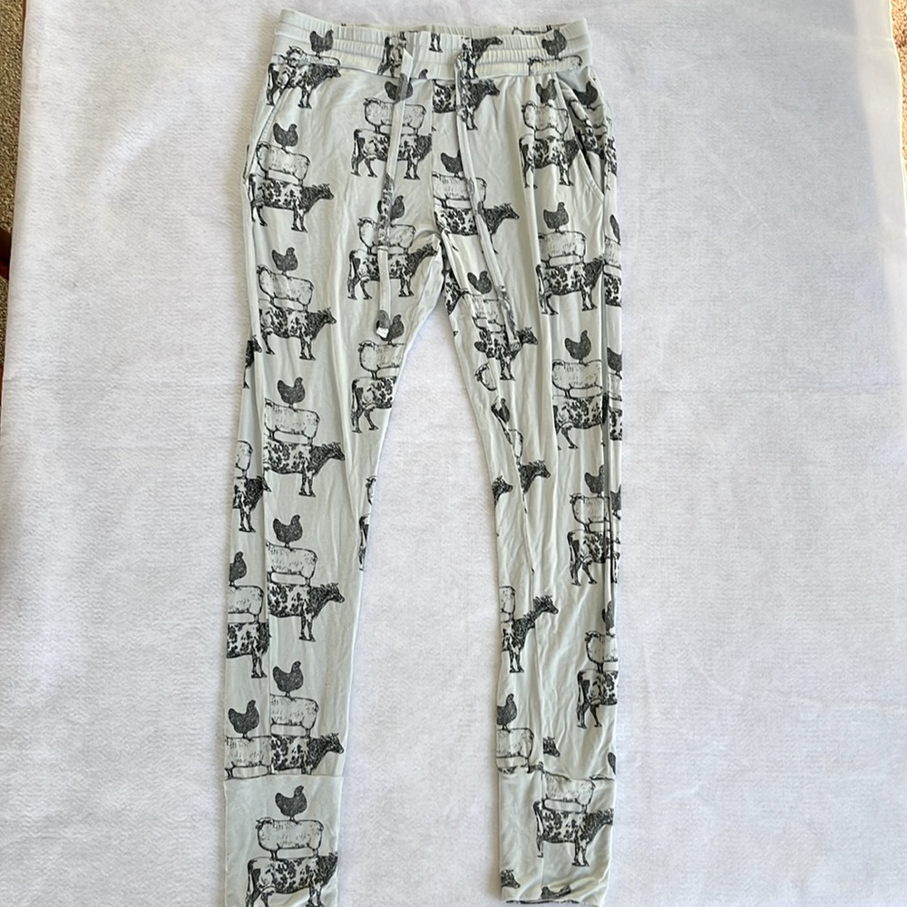 Kate Quinn women’s XS cuffed bamboo pants w/ pockets